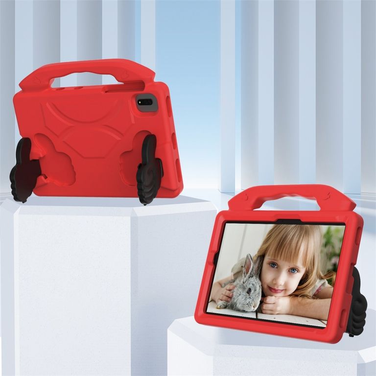 Funda Protector Goma Eva Antigolpe Para Lenovo M11 K11 - ROJO