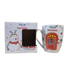 GENERICO - TAZA CON DISEÑO NAVIDEÑO
