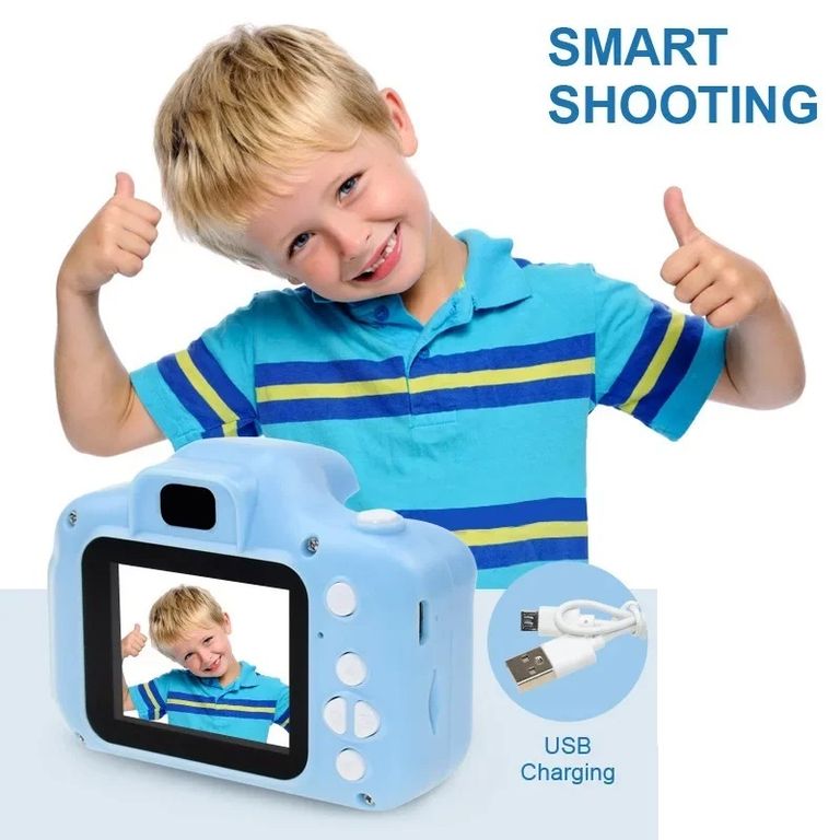 Mini Cámara Digital Niños Juegos Videos Cámara Regalo Navidad Genieka