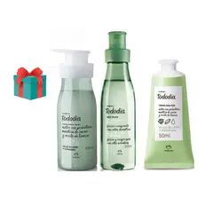 NATURA - Kit tododia Guanabana y hojas de limon 3 pzas y regalo