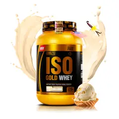 LEVEL PRO - Iso Gold Whey 1.1 kg Proteina Isolatada - Vainilla