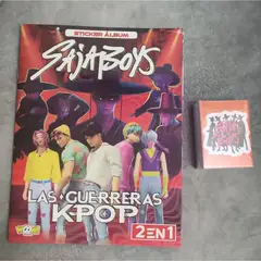 GENERICO - Album + Figuras Saja Boys Guerreras Kpop Demon Hunters