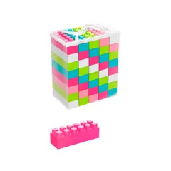 GENERICO - Set de mega bloques de 40 piezas