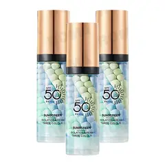 BIOAQUA - PACK 3 BLOQUEADOR SOLAR MULTICOLOR 40G