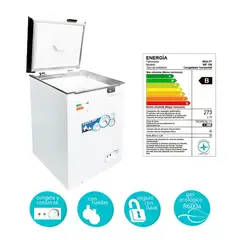 WOLFF - - Congeladora de 100L WF 100