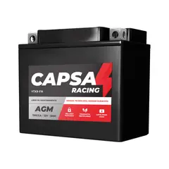 CAPSA - Batería para moto lineal YTX9-FA
