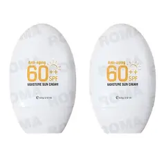 GENERICO - PACK 2 BLOQUEADOR SOLAR ANTIEDAD 60SPF 60G DR RASHEL