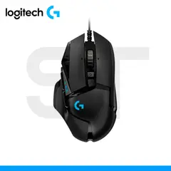 LOGITECH - MOUSE G502 HERO GAMER RGB BLACK