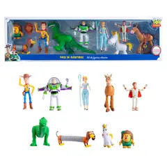EDITORIAL BERLIN - Set de Figuras Clásicas Toy Story – Pack de Aventuras con 9 Personajes Disney Pixar - Modelo 2
