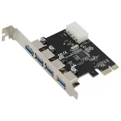 ENCORE ELECTRONICS - Tarjeta PCIe USB 3.0 Encore EN-PCIE-4U1