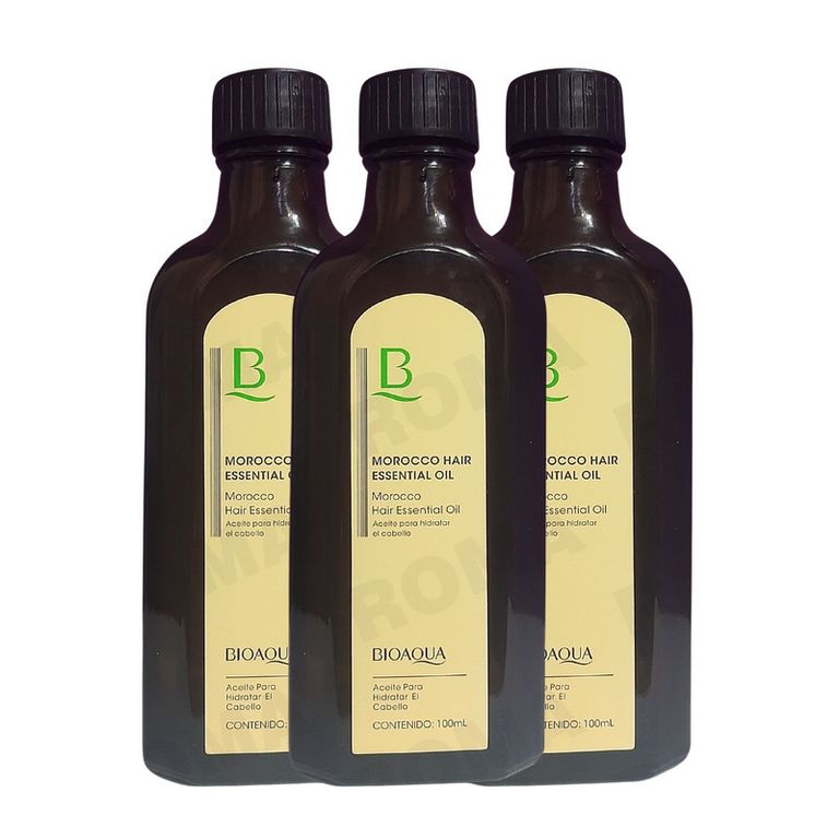 PACK 3 ACEITE PARA EL CABELLO DE MOROCCO 300ML
