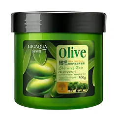 BIOAQUA - MASCARILLA DE OLIVO PARA EL CABELLO 
BIOAQUA 500G