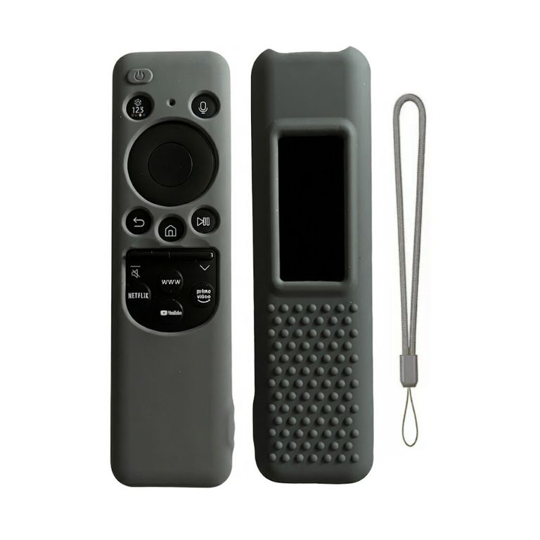 Funda protector para Control Samsung solar 2025 Plomo