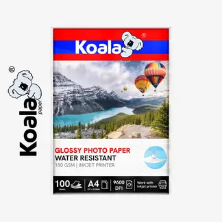 KOALA - Papel Fotográfico Brillante A4 180g x 100 hojas