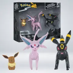 JAZWARES - FIGURAS POKEMON SELECT PACK 3 EVOLUCION EEVEE