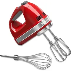 KITCHENAID - KHM7210, BATIDORA DE MANO 7 VELOCIDADES - ROJO IMPERIO