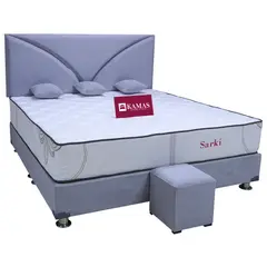 KAMAS - DORMITORIO KING SARKI + CABECERA AÉREA GAVIOTA - GRIS