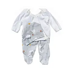 ANTONIO JUAN - Ropa Para Muñecas Reborn 42 cm - Pijama Gris
