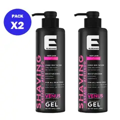 ELEGANCE - Pack x2 Gel de Afeitar Venus SweetFloral 500 ml -