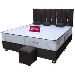 KAMAS - DORMITORIO KING SARKI + CABECERA AÉREA WELO - MARRON