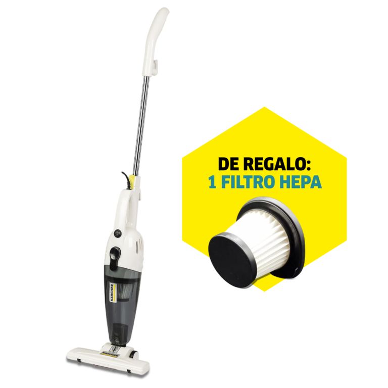 Pack Aspiradora vertical 2 en 1 VCL1 + Filtro Hepa