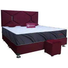 KAMAS - DORMITORIO KING SARKI + CABECERA AÉREA EXPLORER - VINO