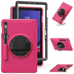 GENERICO - FUNDA ARMOR PARA TABLET SAMSUNG S9 FE 109 FUCSIA
