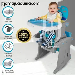 BABY - Silla de Comer Escritorio «MAGIC DESK» Edición Limitada Blue