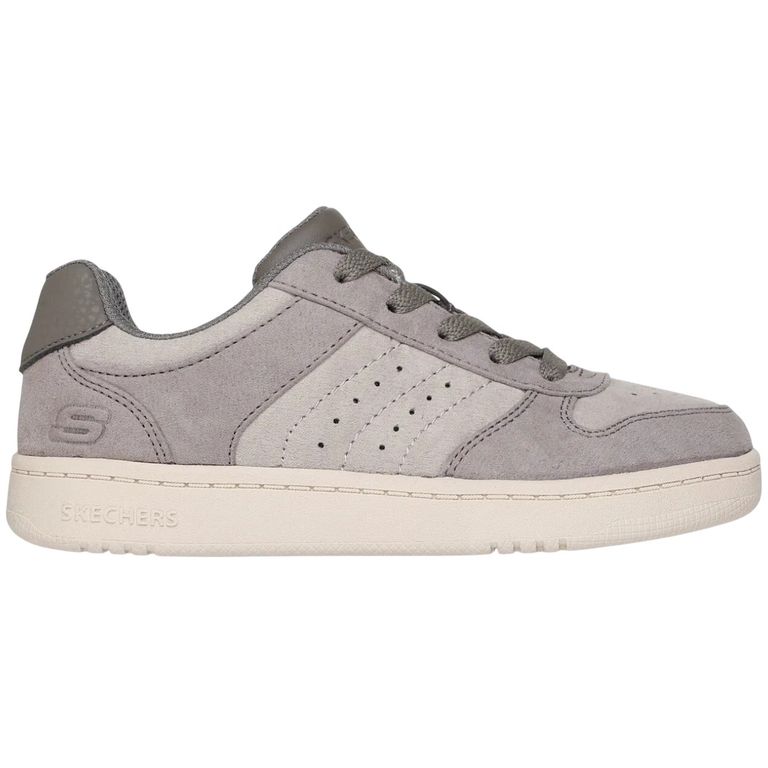 Zapatilla Quick Street-Retro Smooth 418024LTPE Gris para Niños