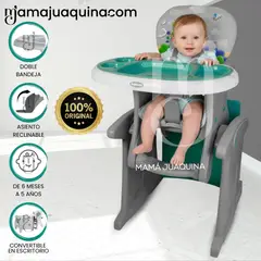 BABY - Silla de Comer Escritorio «MAGIC DESK» Edición Limitada Green