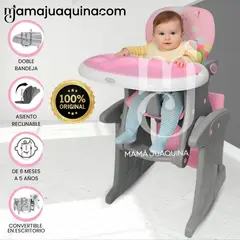 BABY - Silla de Comer Escritorio «MAGIC DESK» Edición Limitada Pink
