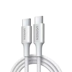 UGREEN - Cable USB-C a USB-C PD Trenzado 1M 100W Gris L502 65255