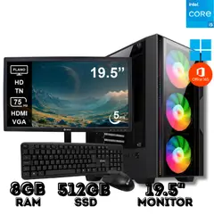 INTEL - PC Para Oficina Core I5 8GB Ram 512gb Ssd con Monitor