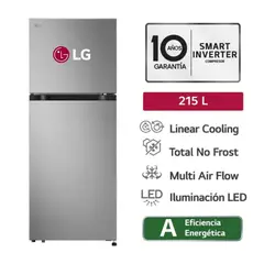 LG - REFRIGERADORA 215L VT22BPY SD PLATEADO