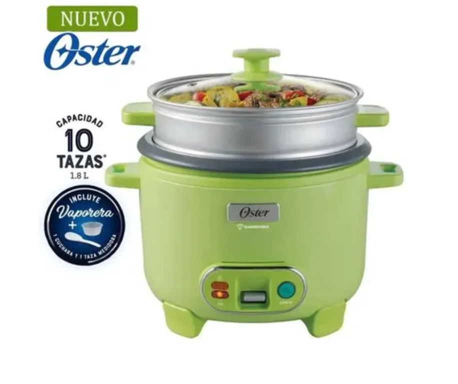 Olla Arrocera Sofrito Vaporera Diamondforce CKSTRC10DFGRN 1.8 Lts Verde