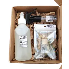 GENERICO - PACK PREMIUM AMBIENTADOR + RECARGA PARA AUTO FRUTOS ROJOS INHALA