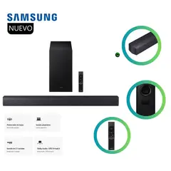 SAMSUNG - Soundbar Serie B 2.1 Ch. HW-B450F (2025)
