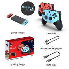 GENERICO - Consola de Videojuegos Stick M66 4K UltraHD