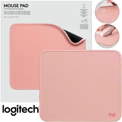 LOGITECH - Pad Mouse Studio Series 20 x 23cm Anti-Salpicaduras Rose
