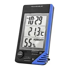 GENERICO - Termohigrometro - Reloj - Monitor de Humedad MARCA Traceable 4040