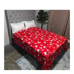 CUTE - MANTA CON DISEÑO NAVIDENO