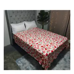 CUTE - MANTA CON DISEÑO NAVIDENO