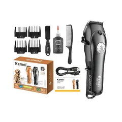 KEMEI - Máquina Profesional Cortapelo Perro Mascotas Km-1596