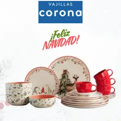 CORONA - Vajilla Navideña 4 - 20 Ilusion.