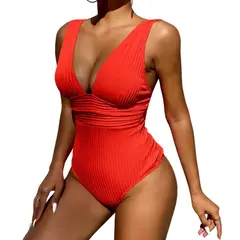 LIMA BIKINI - Ropa De Baño Entera Mujer Rojo
