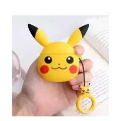 GENERICO - Funda Protectora Pikachu para AirPods 2 gen – Silicona + Llavero
