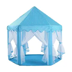 OEM - Tiendas plegables - Carpa - castillo portátil para niñas tul