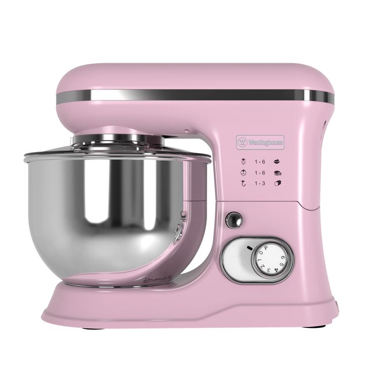 Batidora de pedestal 5L Retro WH rosado