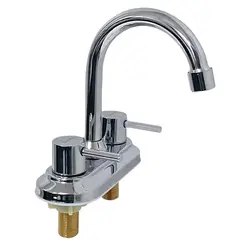 SEVILLANA - MEZCLADORA PARA LAVATORIO DE 4 CRISTINA CROMADO