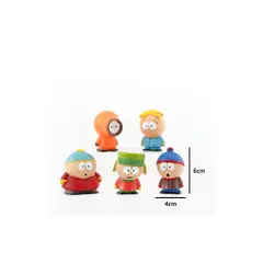 GENERICO - Pack 5 figuras South Park embolsados